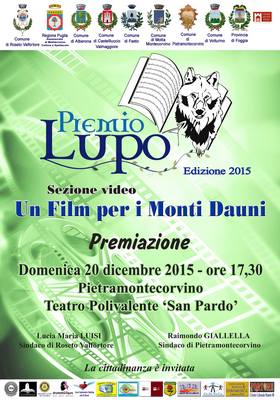 lupo PREMIAZIONE video